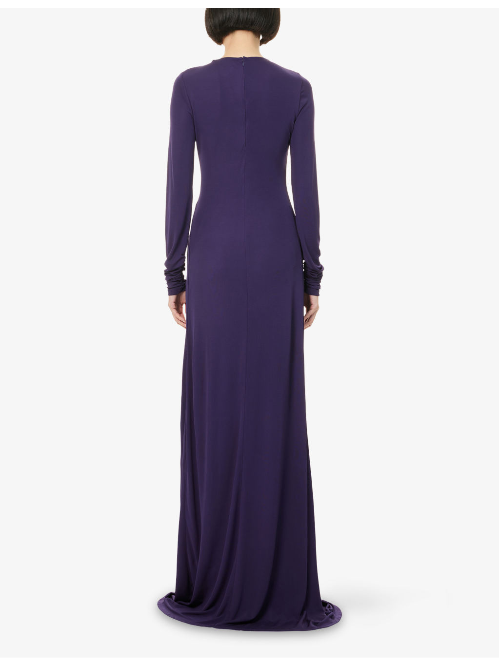Arced Palm Woven Maxi Dress - 4