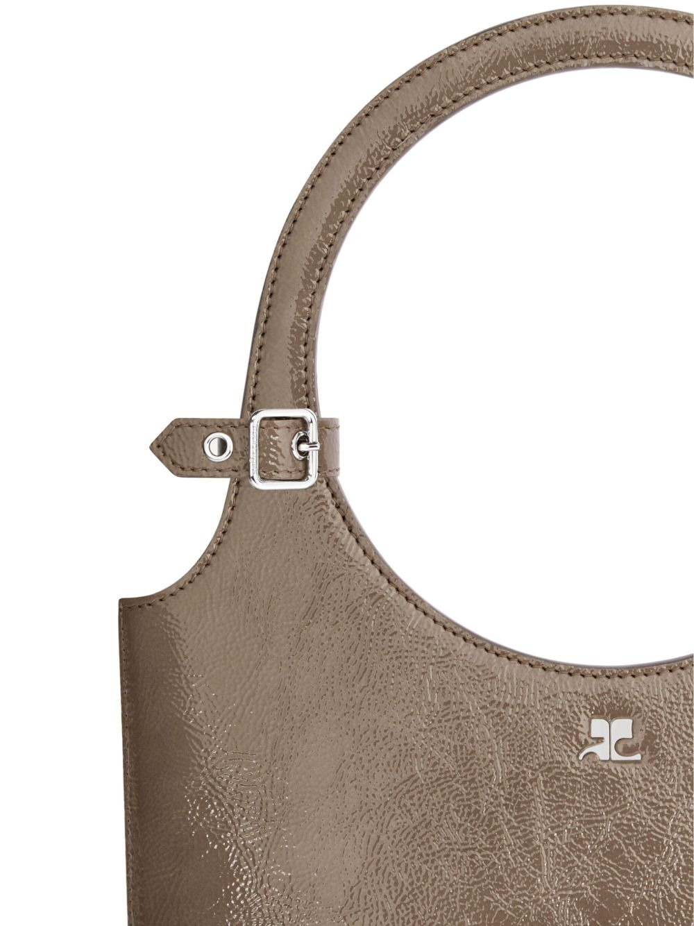Holy leather tote bag - 5