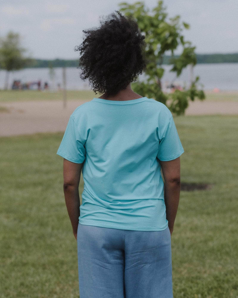 BASERANGE Loose Tee Shirt - Bamboo Lyocell outlook