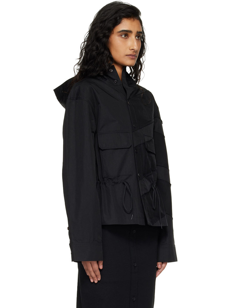 Black Hooded Jacket 2