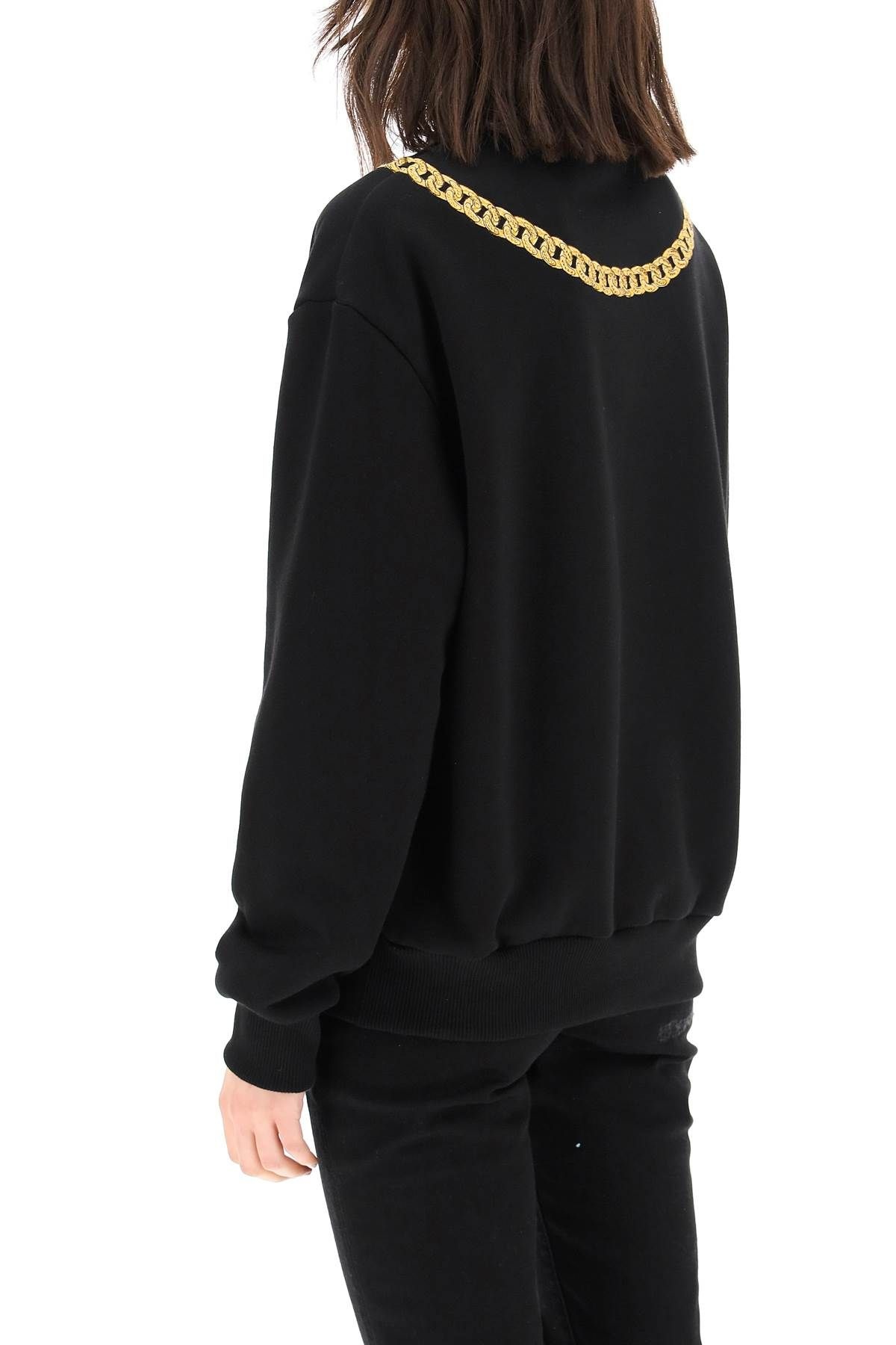 MEDUSA CHAIN LOGO SWEATSHIRT - 4