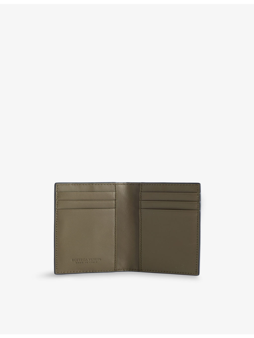 Intrecciato Bifold Leather Wallet - 4