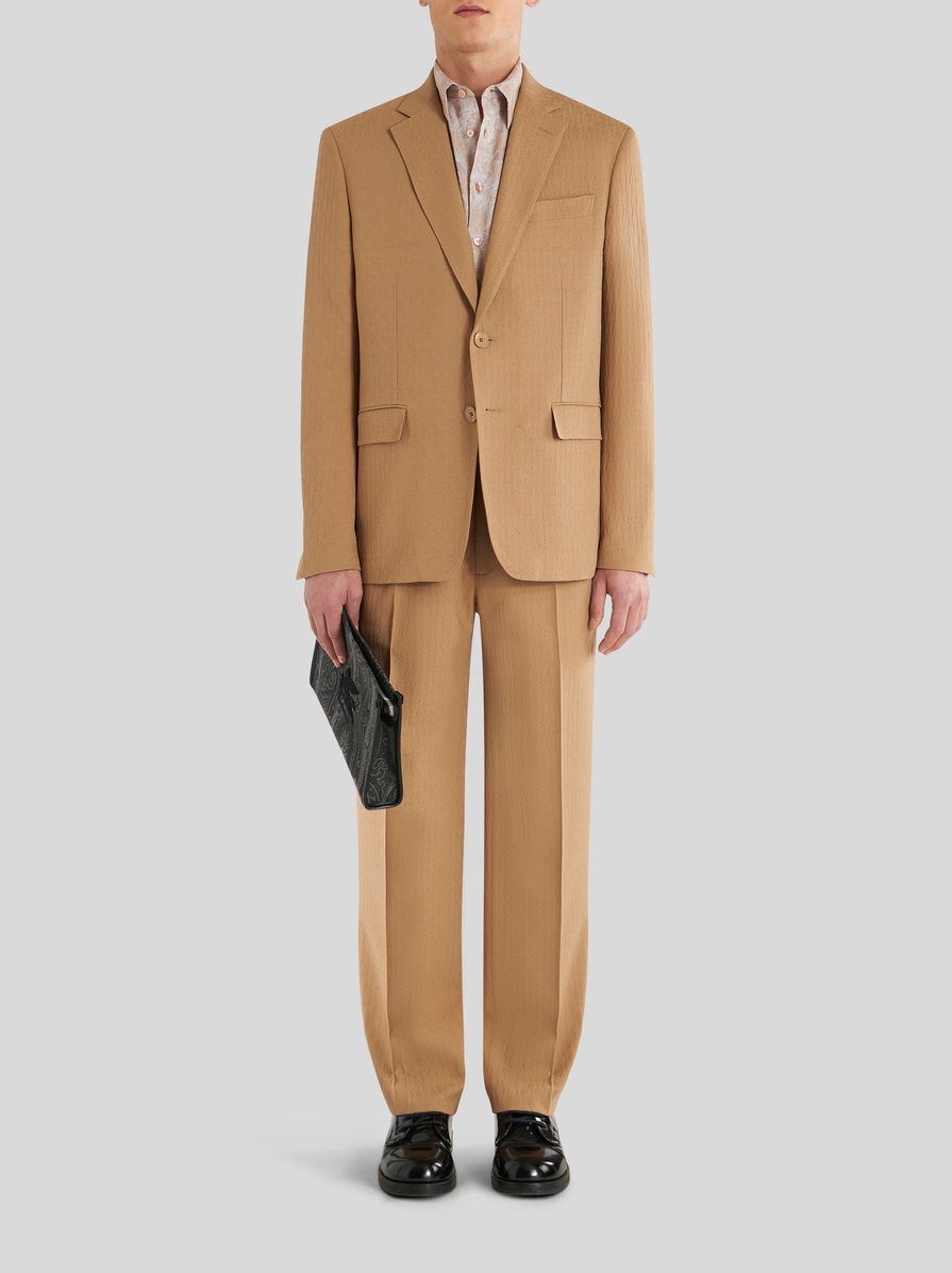 JACQUARD JACKET WITH TIE PRINT DESIGNS - 3
