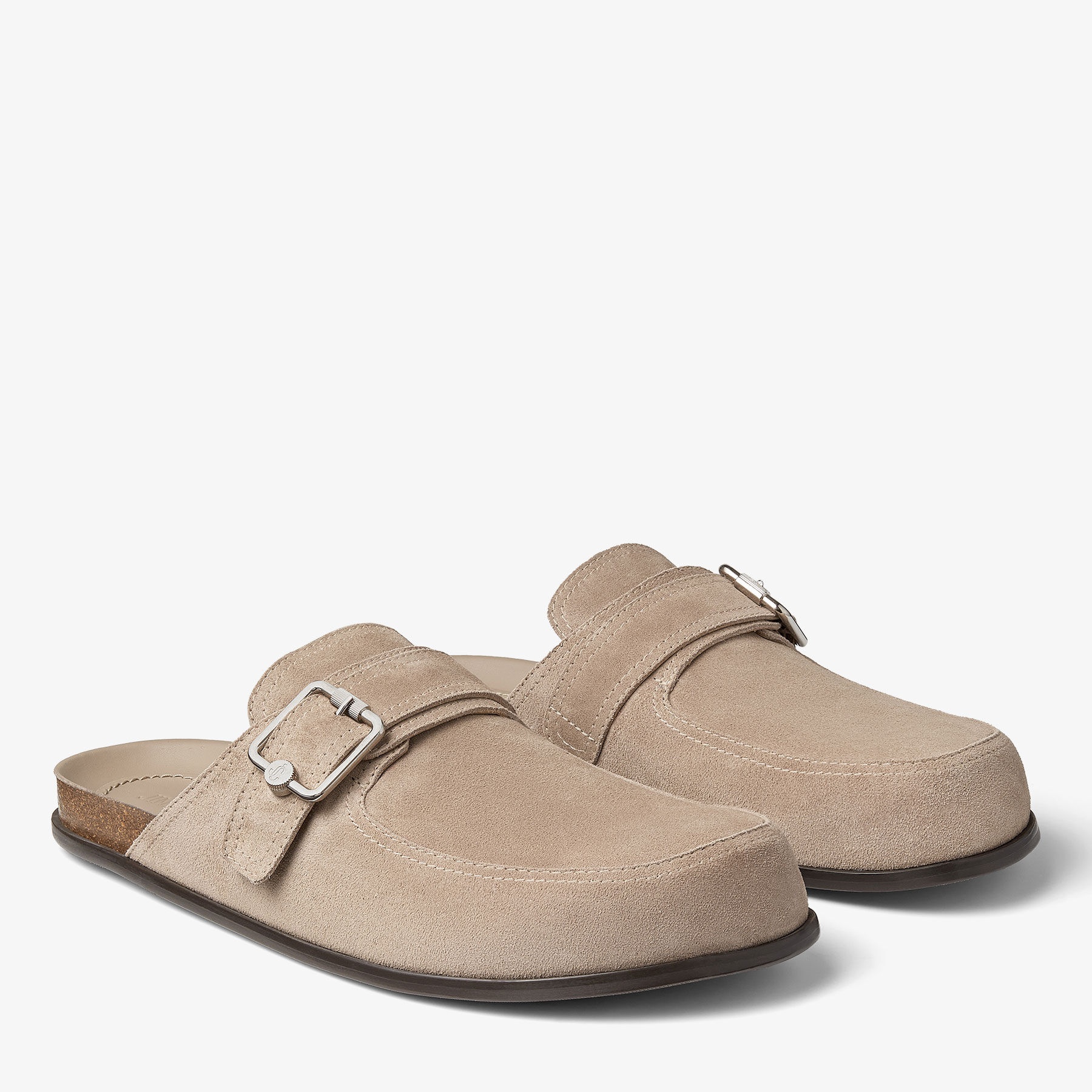 Etta Mule
Stone Velvet Suede Mules - 2