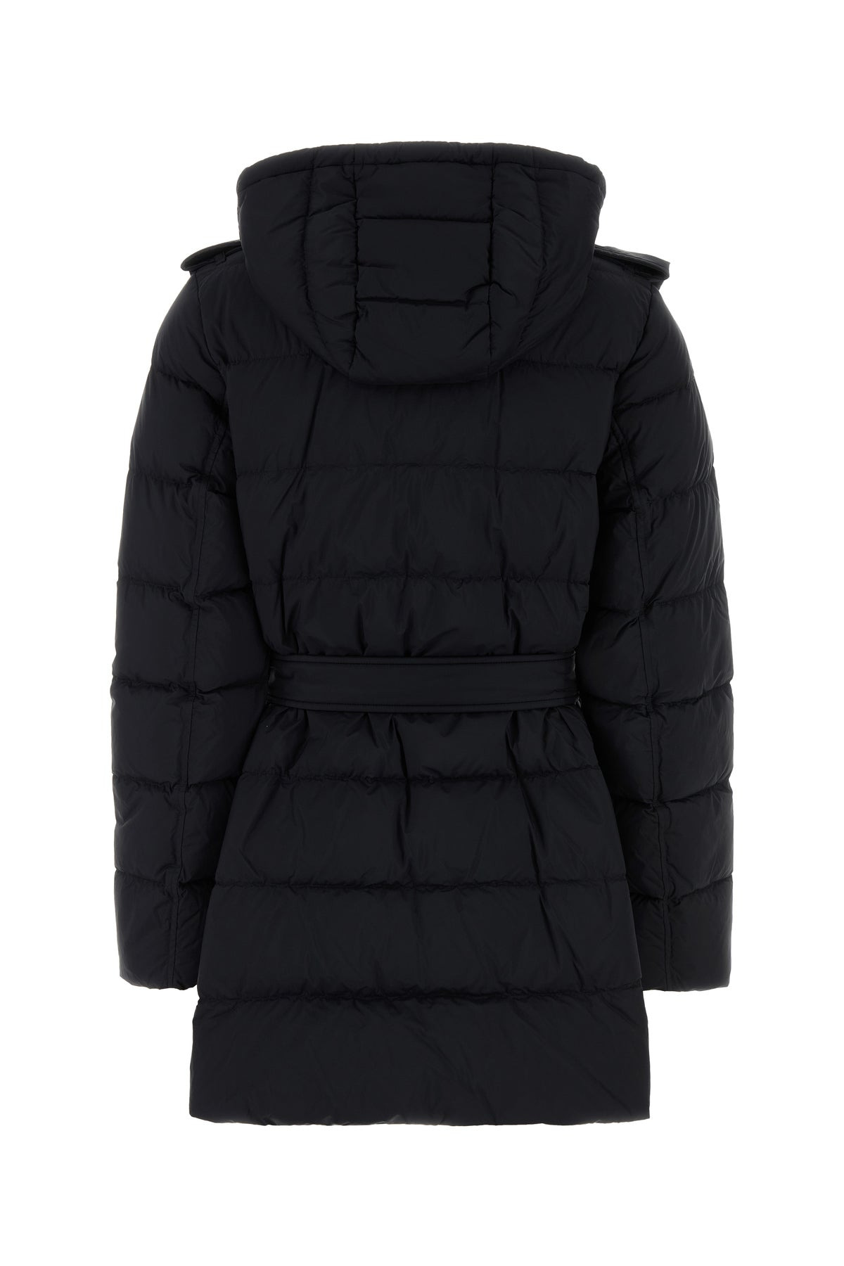 Midnight blue nylon down jacket - 2