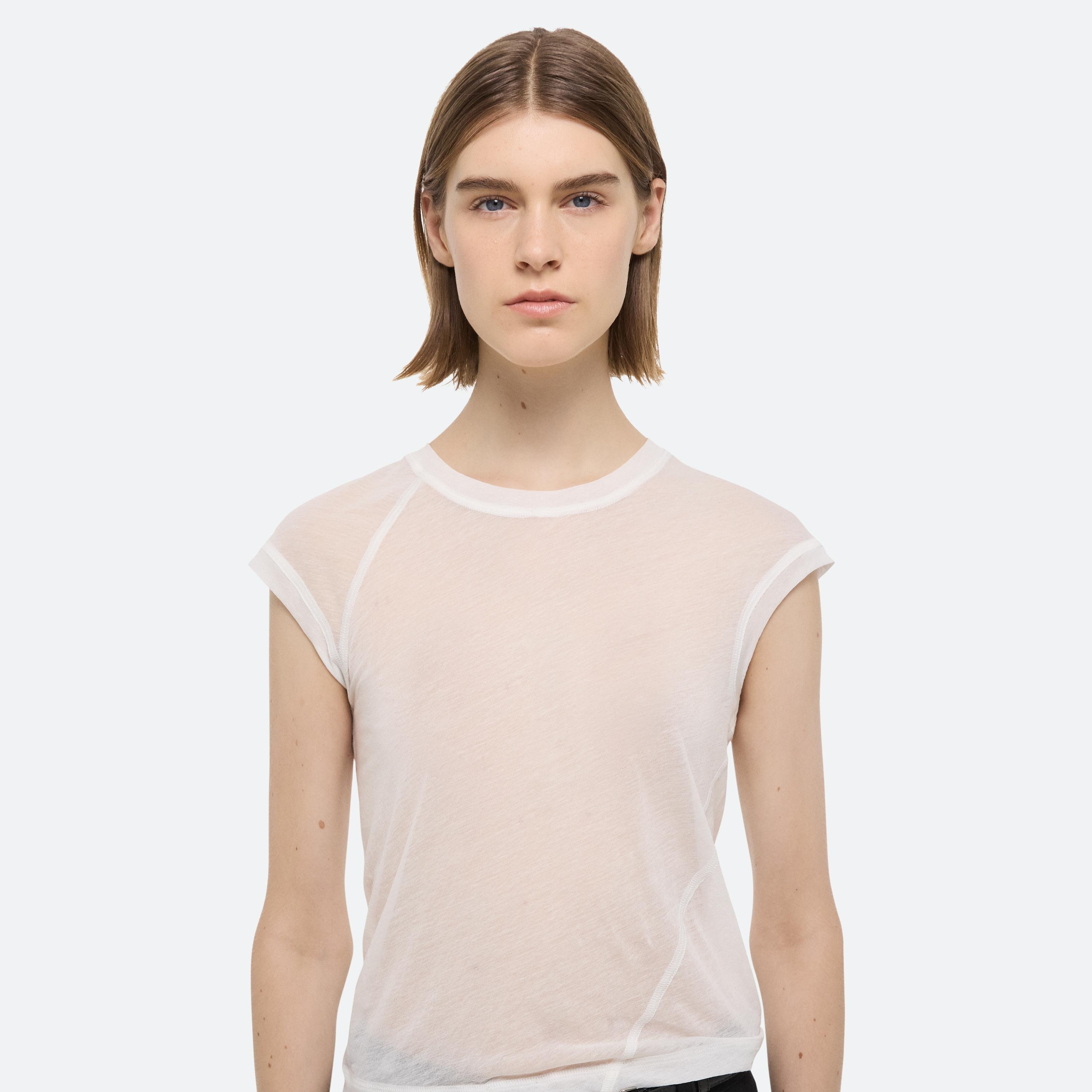 TWISTED SHEER TEE - 6