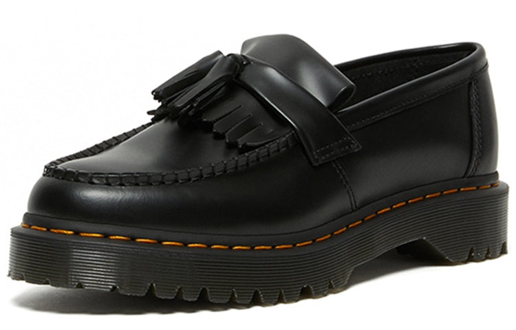 Dr. Martens Adrian Bex Smooth Leather Tassel Loafers 'Carbon Black' 26957001 - 2