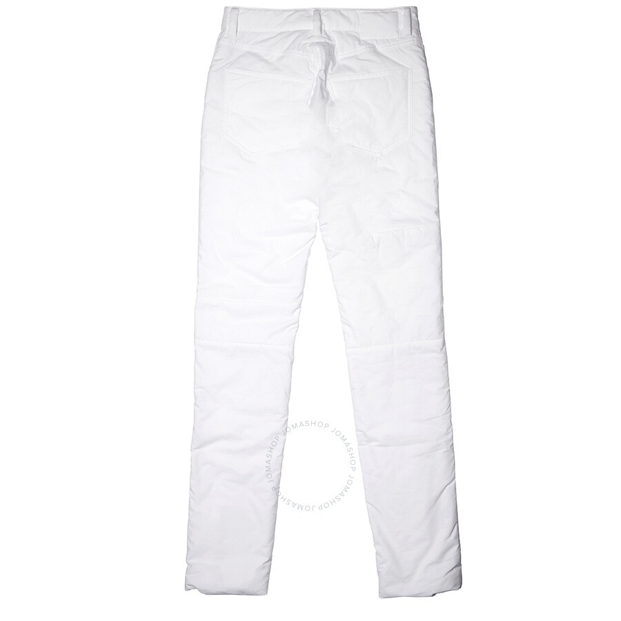 MM6 Ladies White Padded Pants - 6