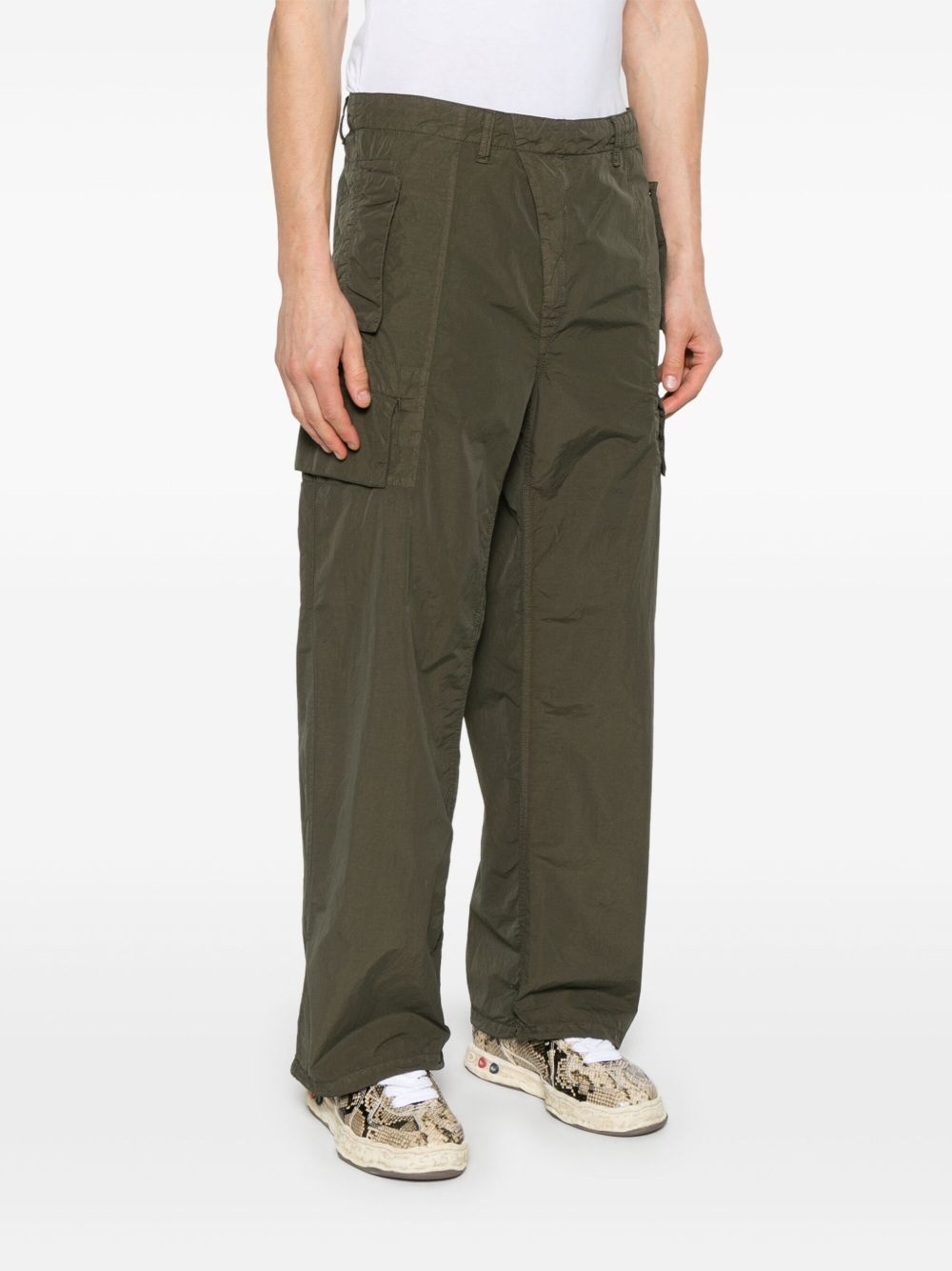 straight-leg cargo pants - 3