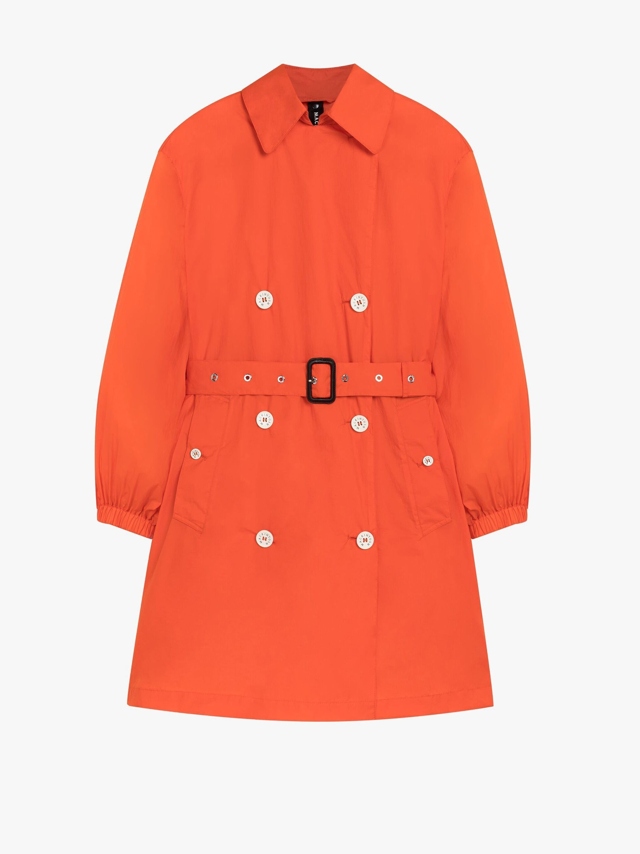 ERVIE ORANGE NYLON COAT | LM-1107 - 1