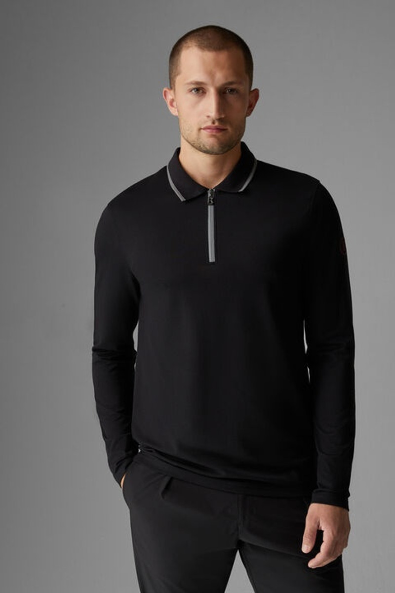 Gaston Polo shirt in Black 2