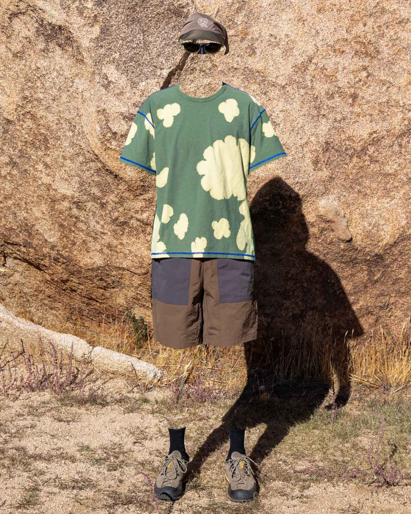 BRAIN DEAD Nylon Equipment Utility Short - Brown outlook