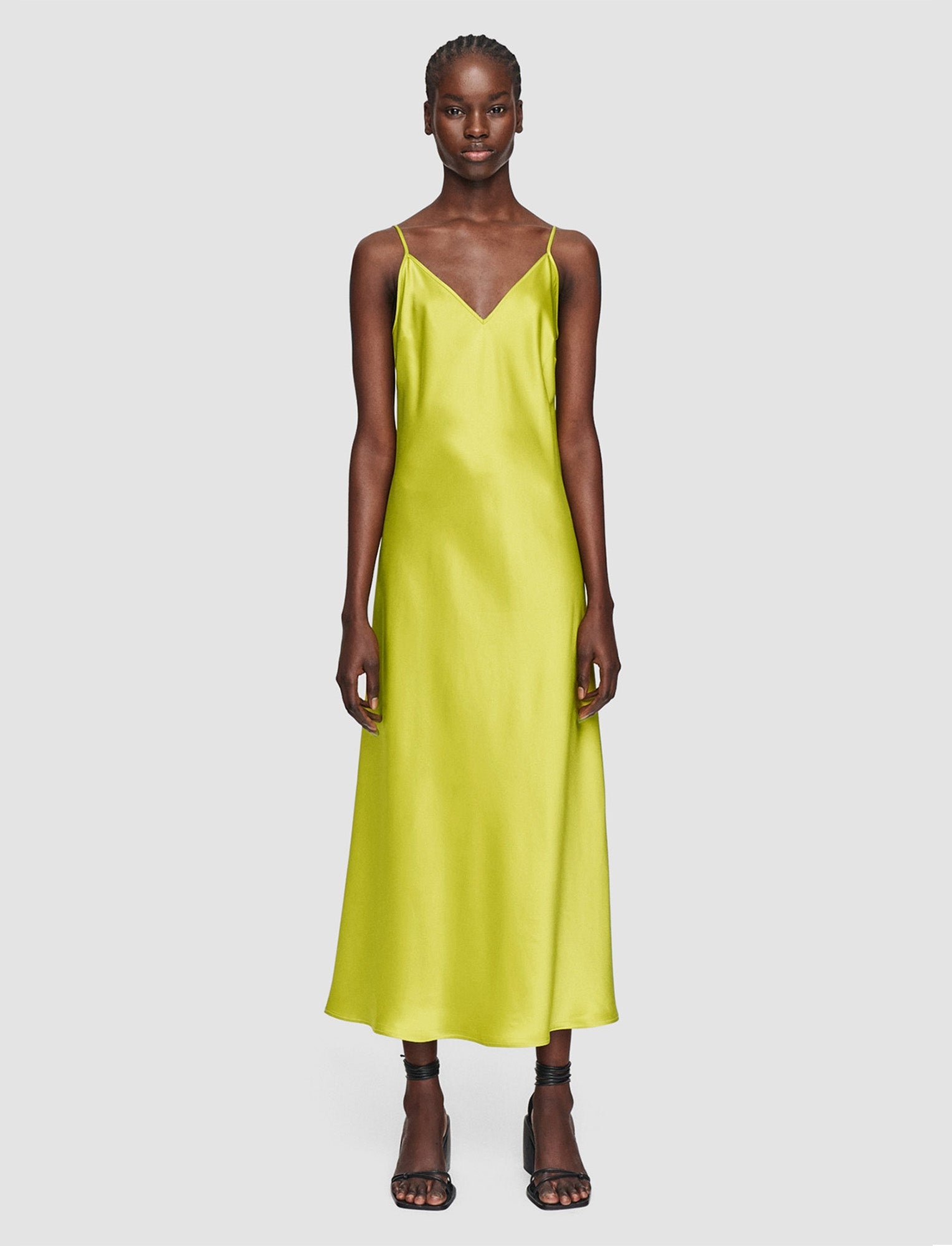 Silk Satin Clea Dress - 2