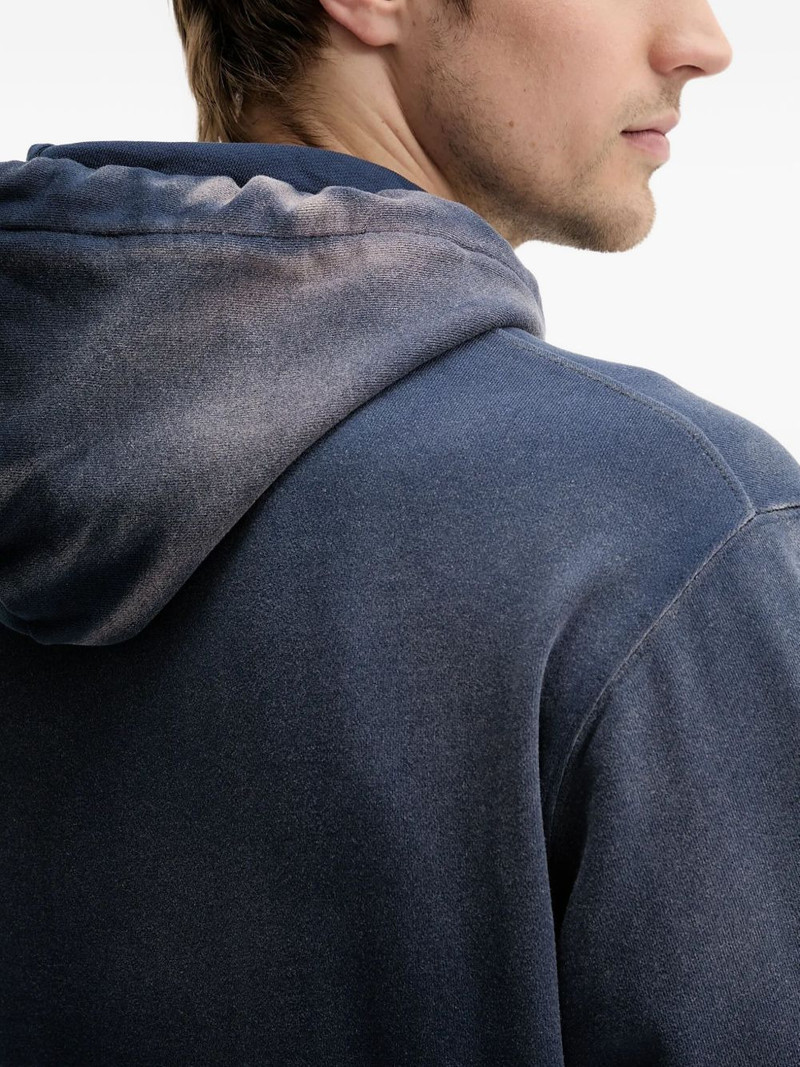 faded-effect hoodie 4