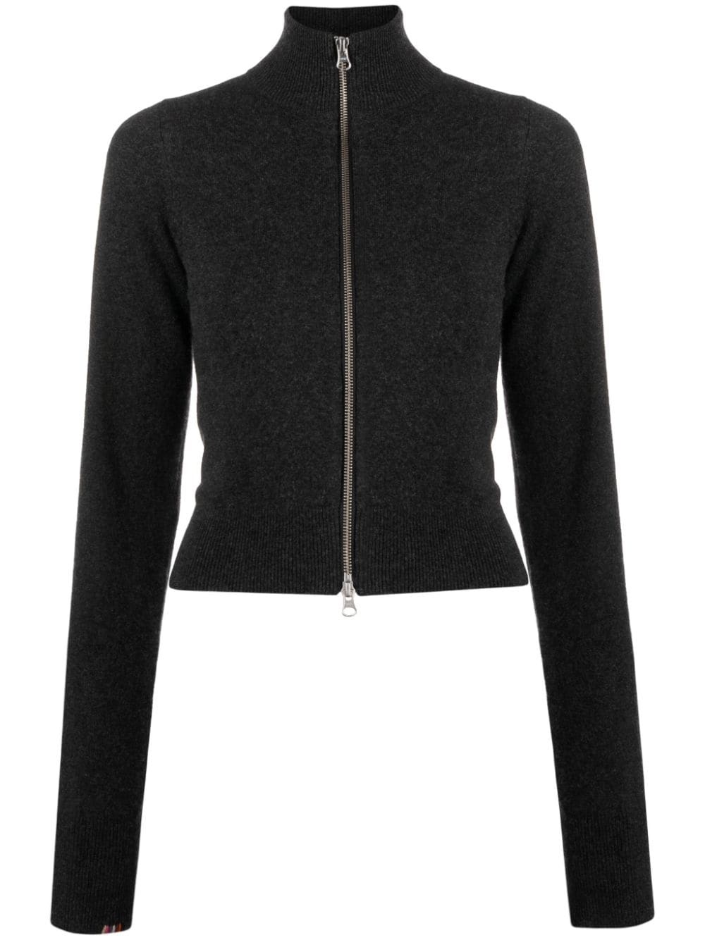 Lemon cashmere-blend cardigan - 1