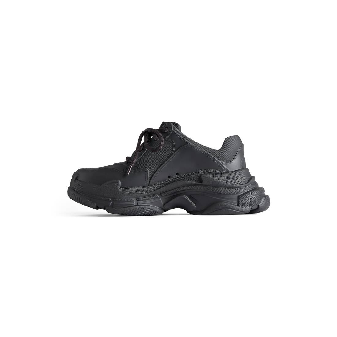 Men's Triple S Mold Sneaker in Black - 4