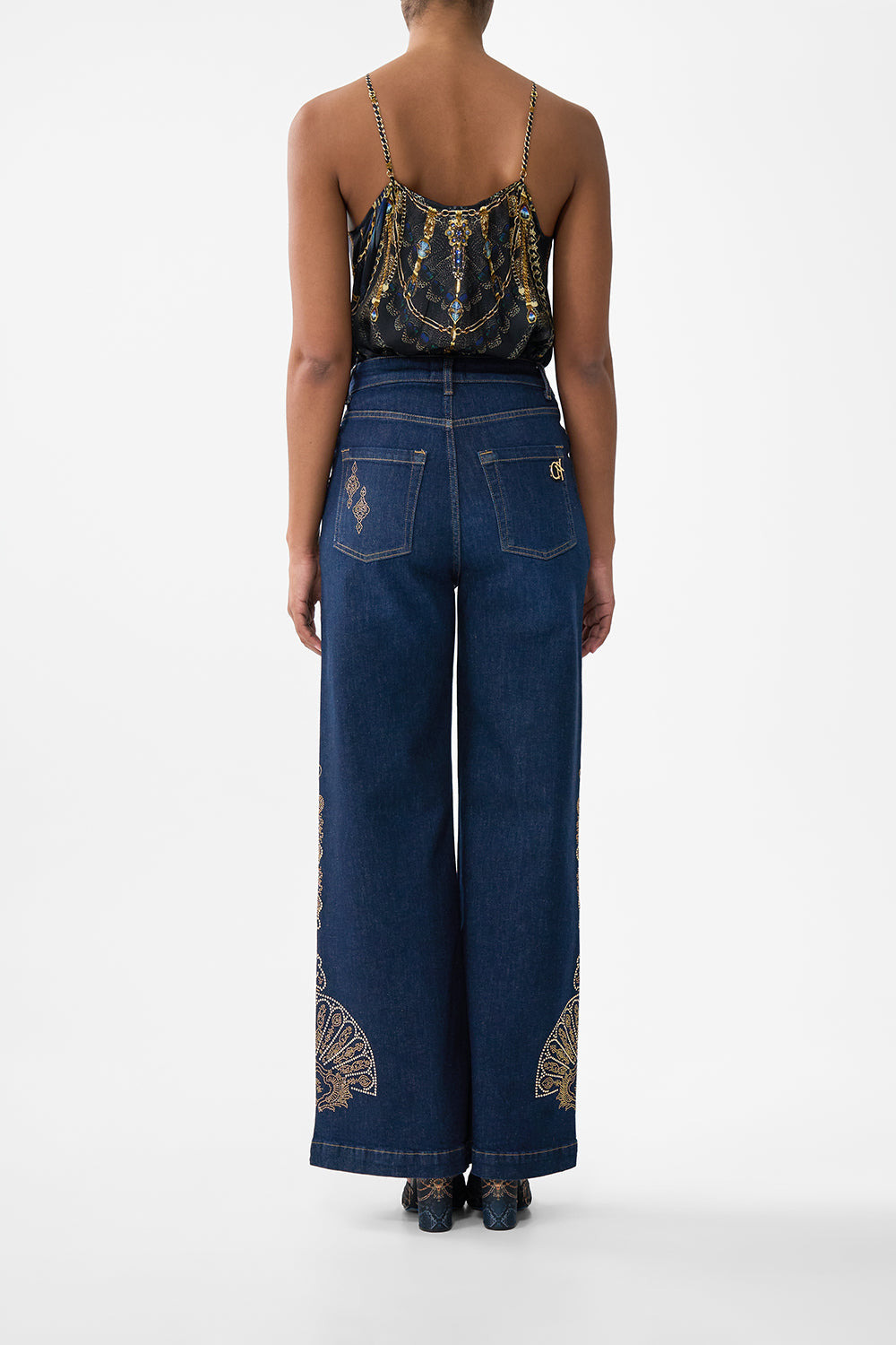JENNA ISTANBUL ALCHEMY HIGH WAISTED FLARE - 3