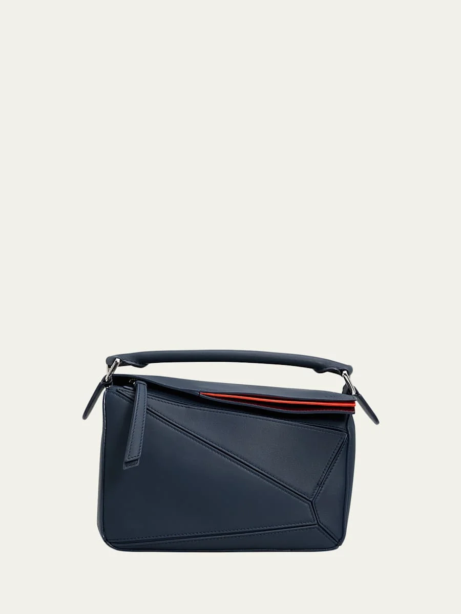 Puzzle Small Layered Top-Handle Bag - 1