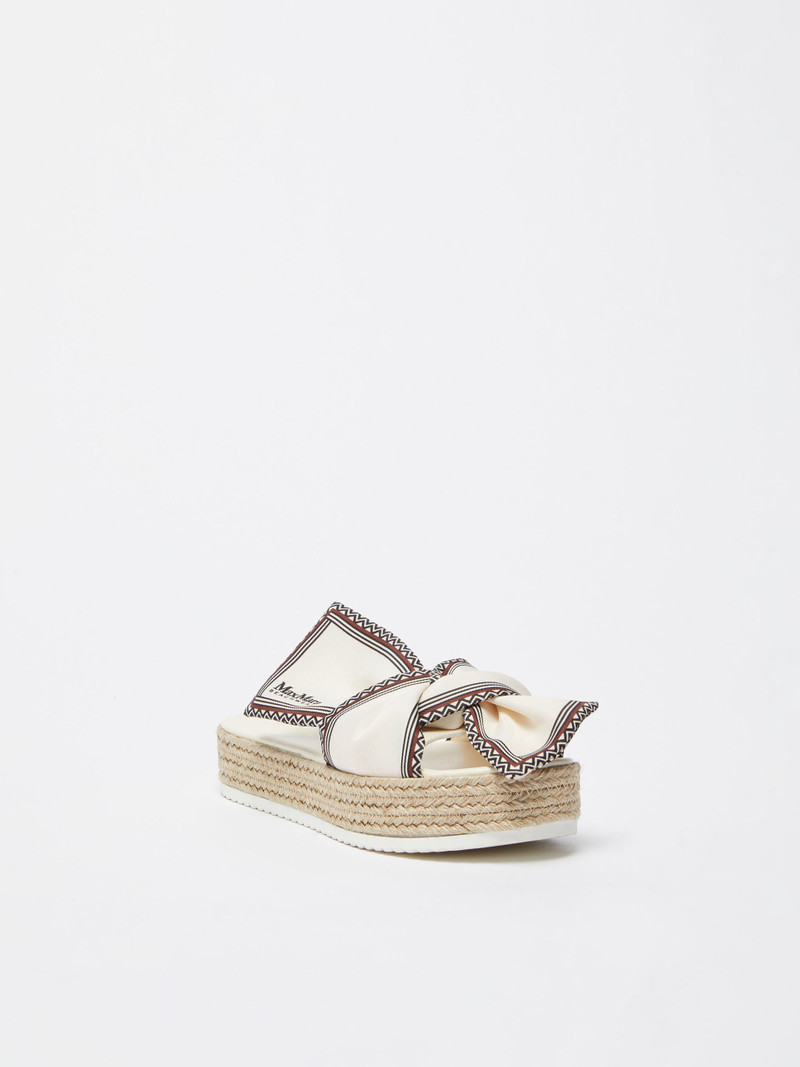 Max Mara CALAMAI Rope sandals outlook