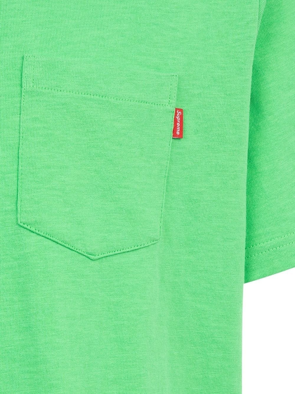 pocket cotton T-shirt - 3