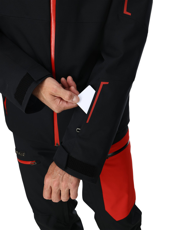 SPYDER Mens Titan Jacket - Black outlook