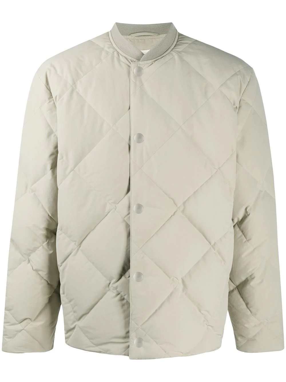 quilted bomber jacket - 1