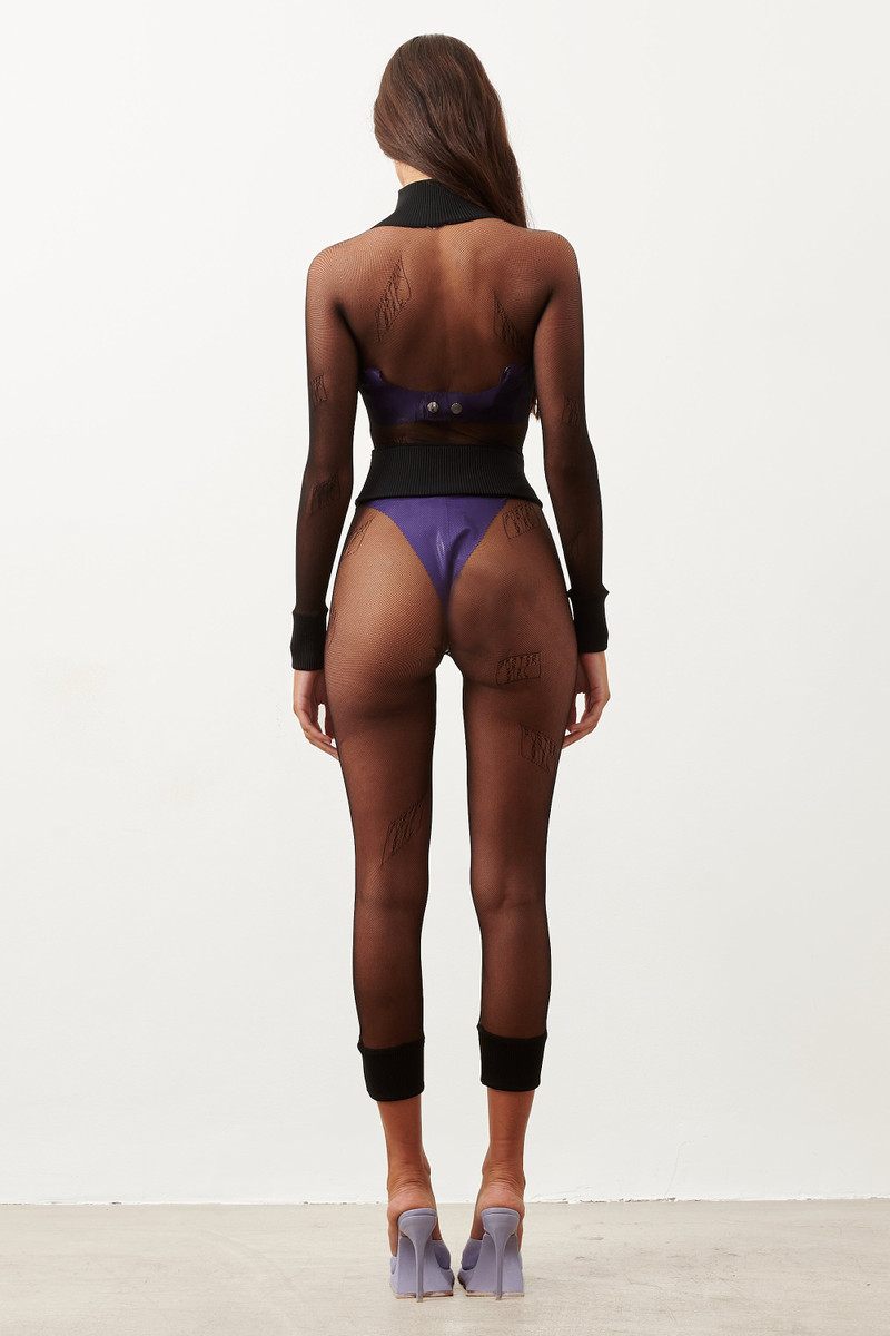 AHOY CROP TOP BLACK 4