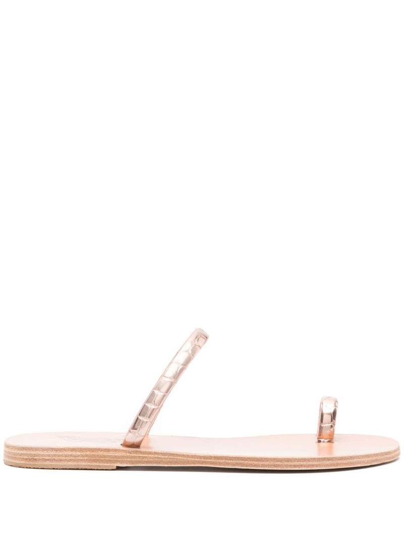 Ophion flat leather sandals 1
