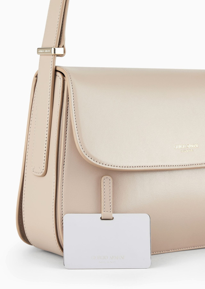 Large palmellato leather La Prima bag 5