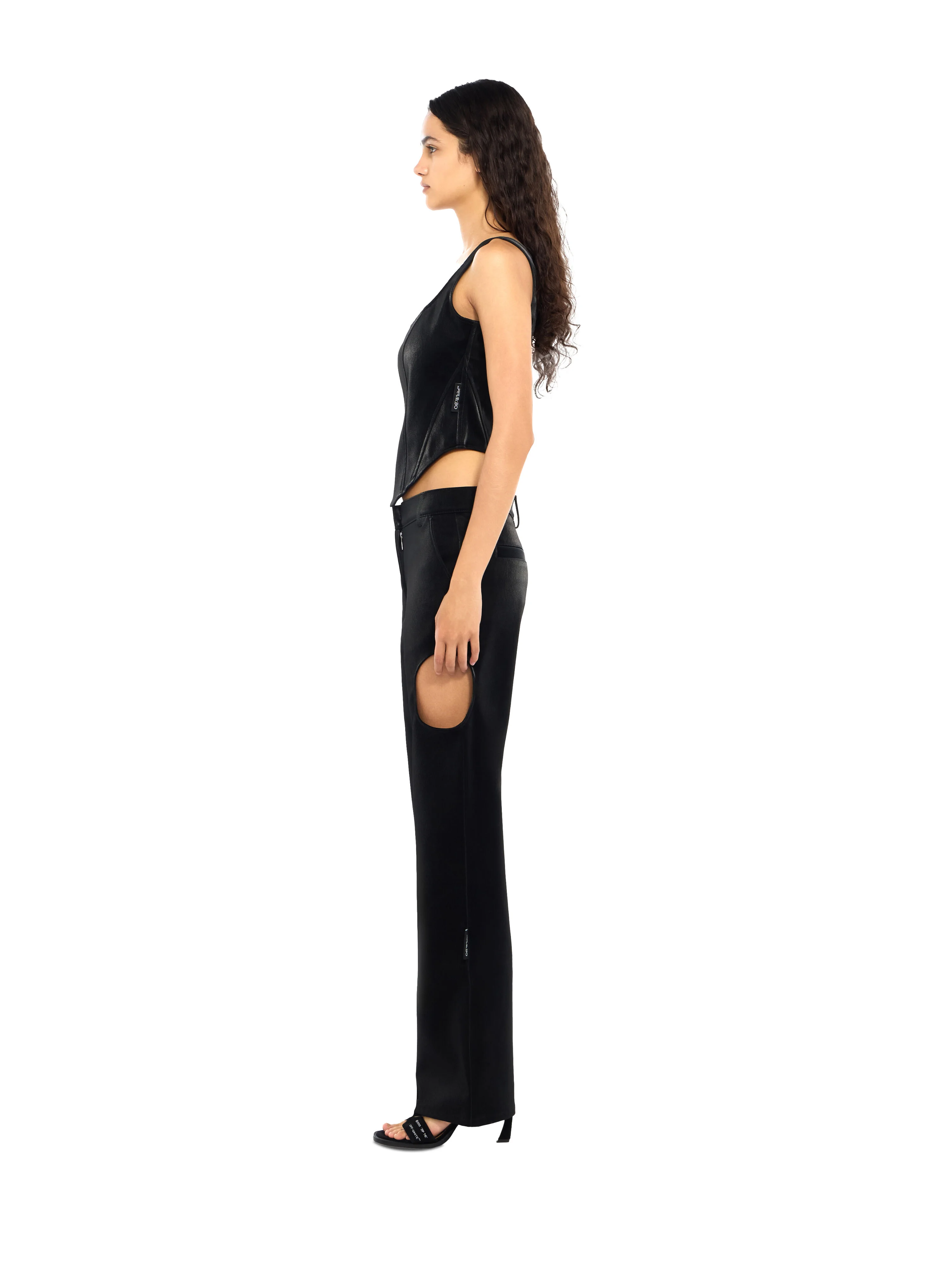 Velvet-Coated Meteor Pants - 1
