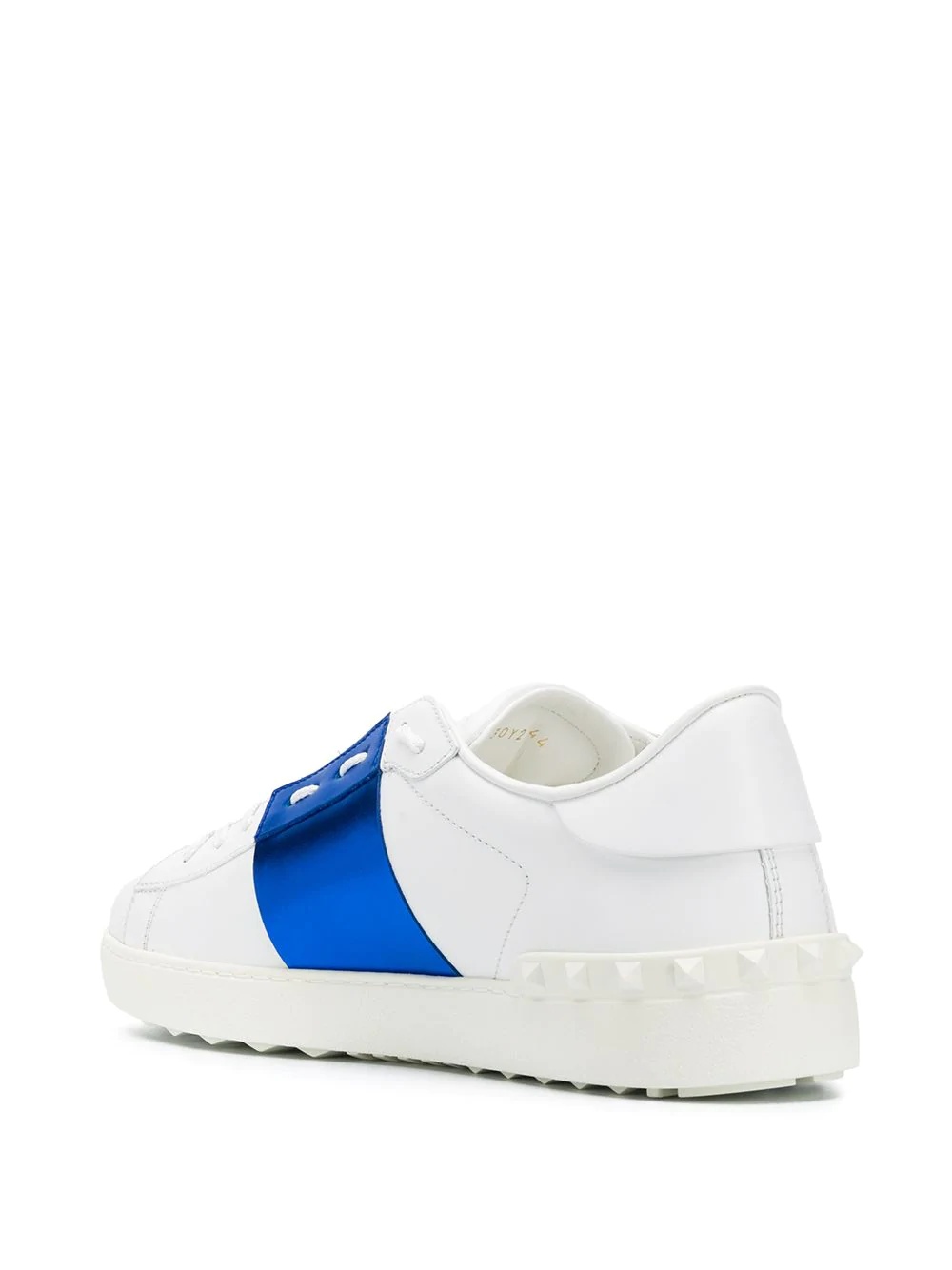 Open contrast-band sneakers - 3