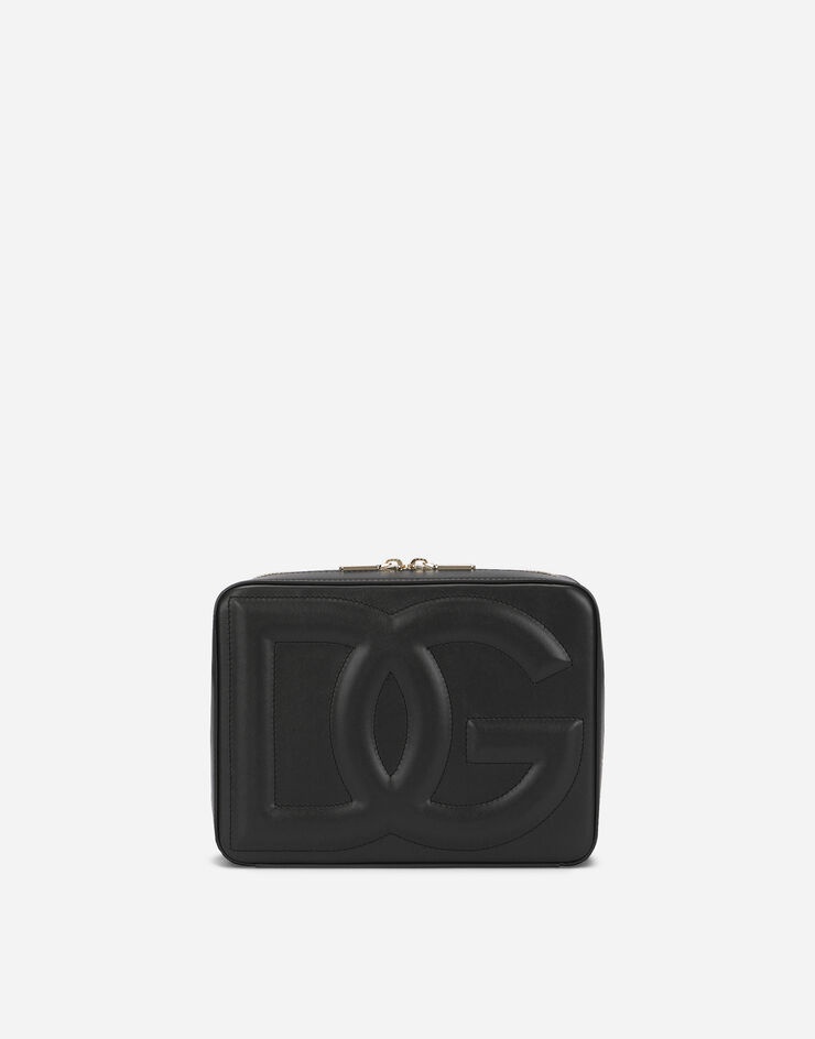 Medium calfskin Logo camera bag - 1