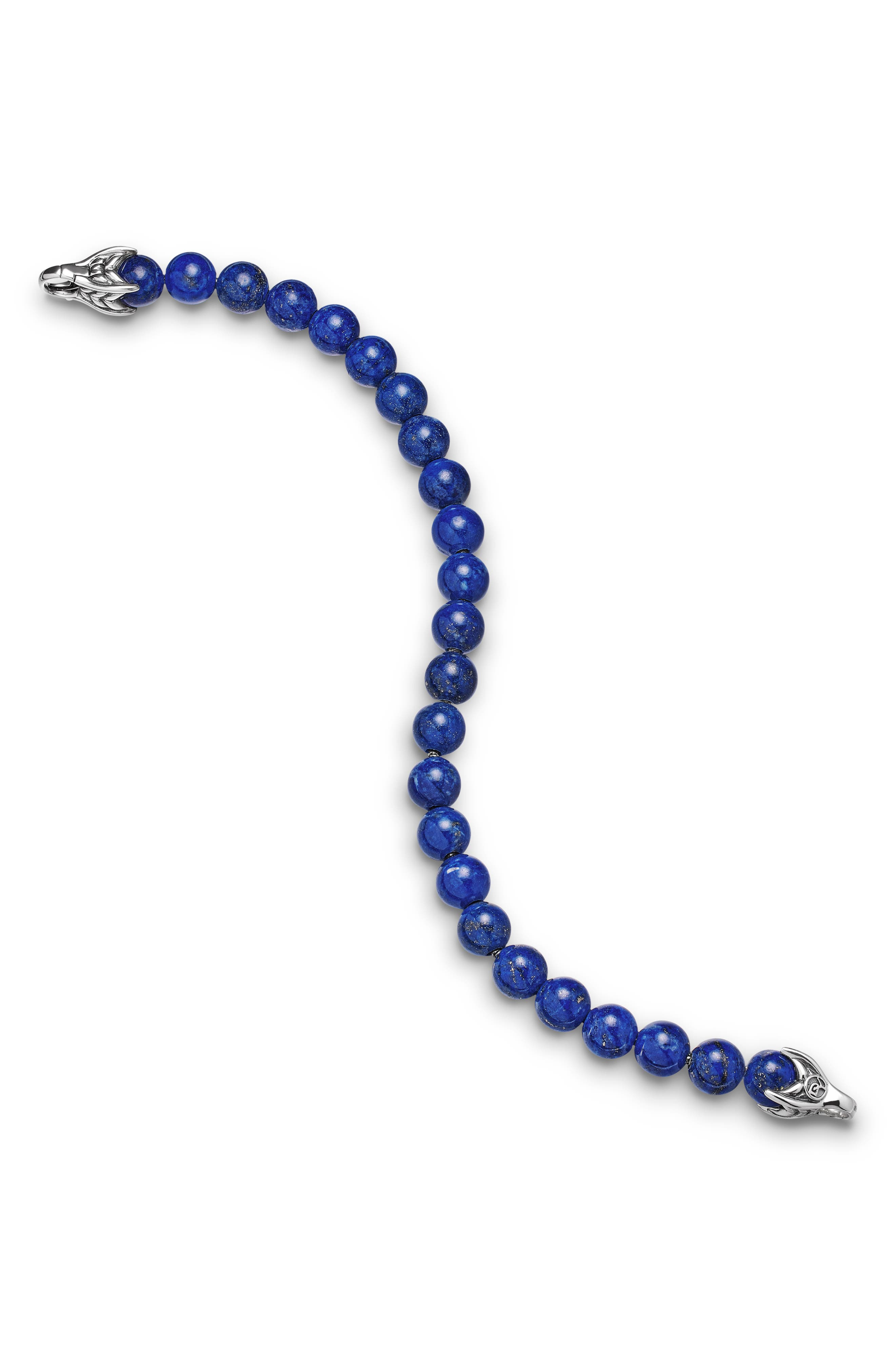 David Yurman Spiritual Lapis Lazuli Beaded Bracelet in Blue at Nordstrom - 5