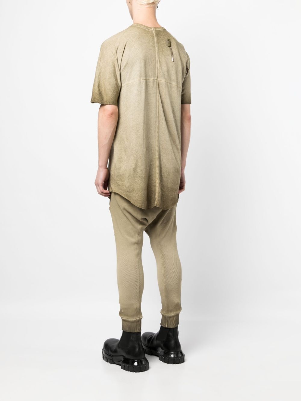 faded cotton T-shirt - 4
