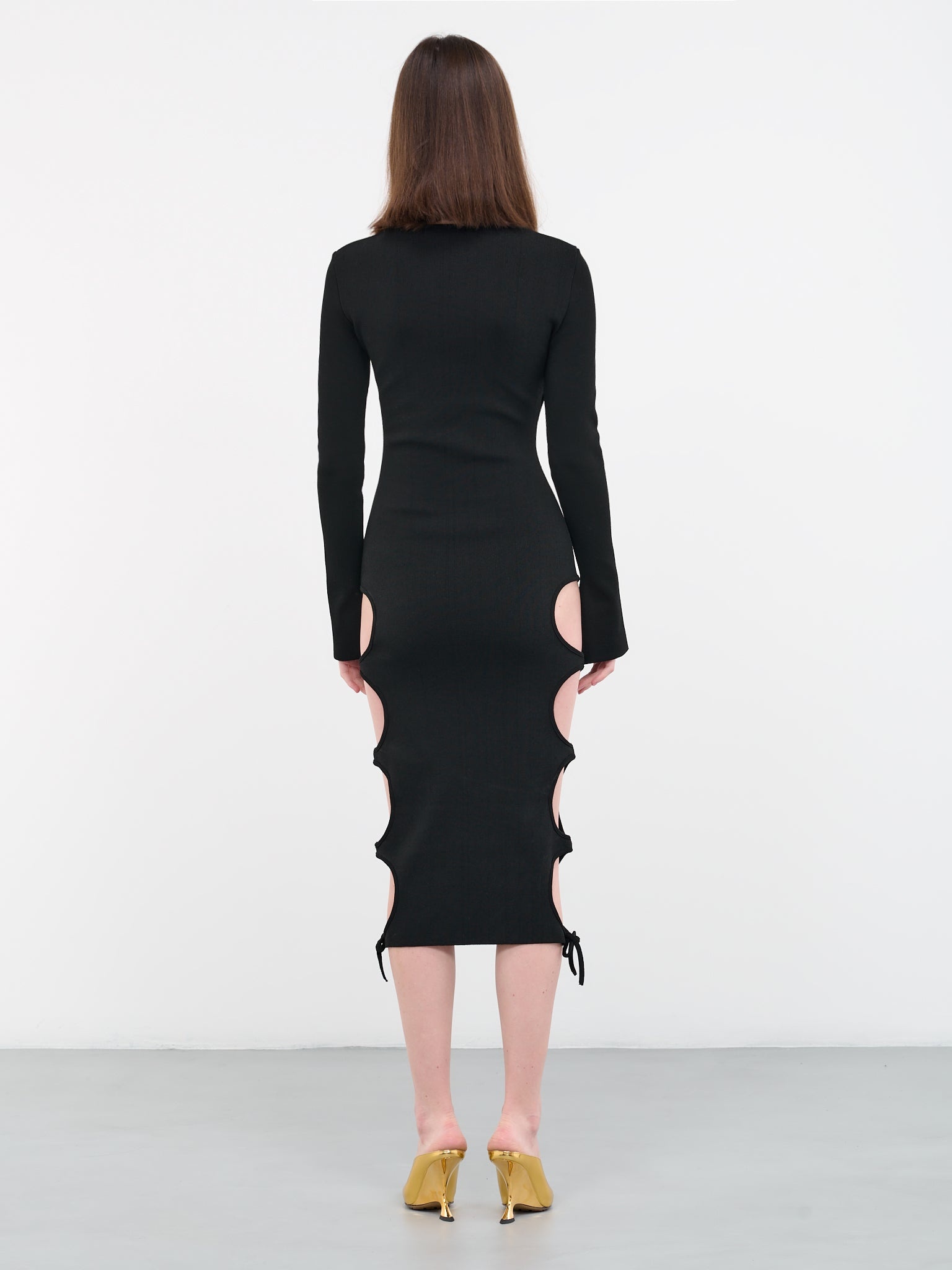 Cut-Out Knit Dress - 3