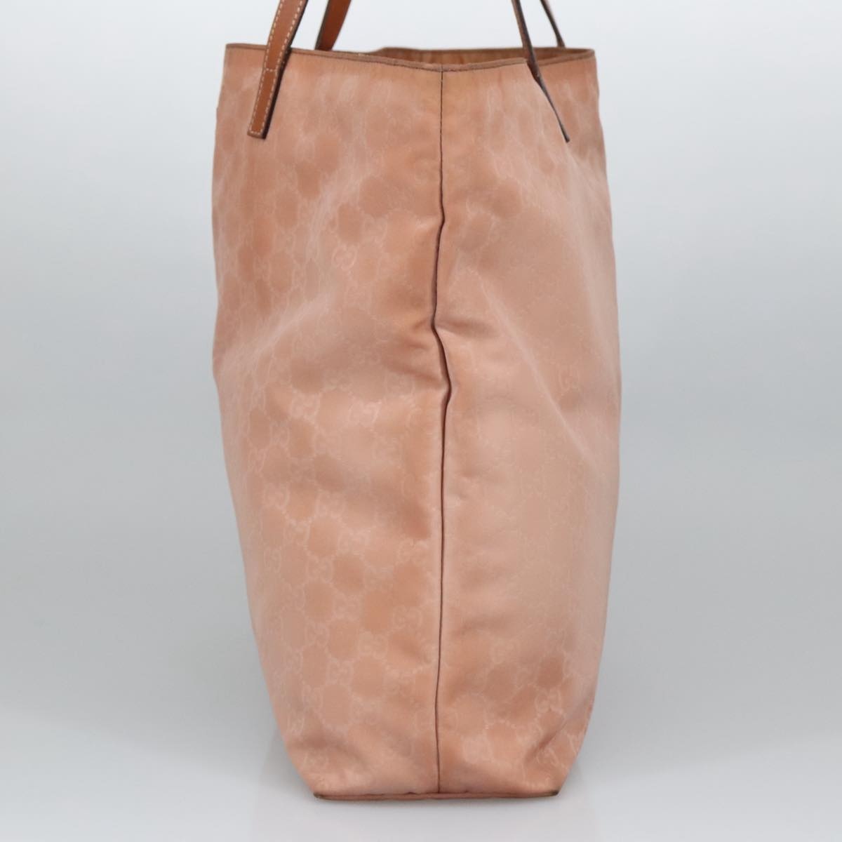GUCCI GG Canvas Tote Bag Gold Pink - 4