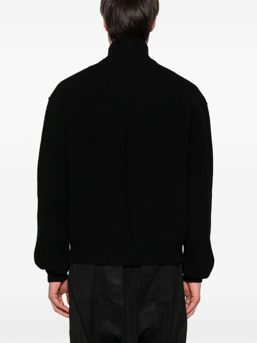 roll-neck virgin-wool jumper - 4