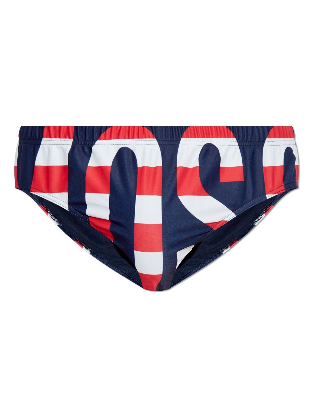 logo-print swim trunks - 1