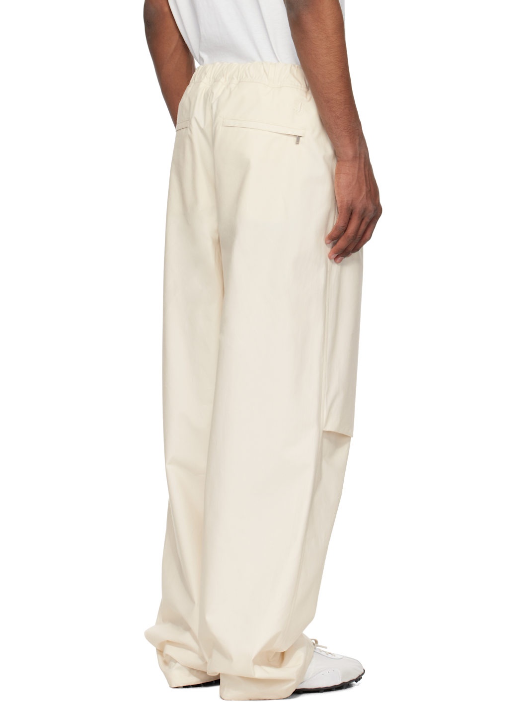Off-White Belted Trousers - 3