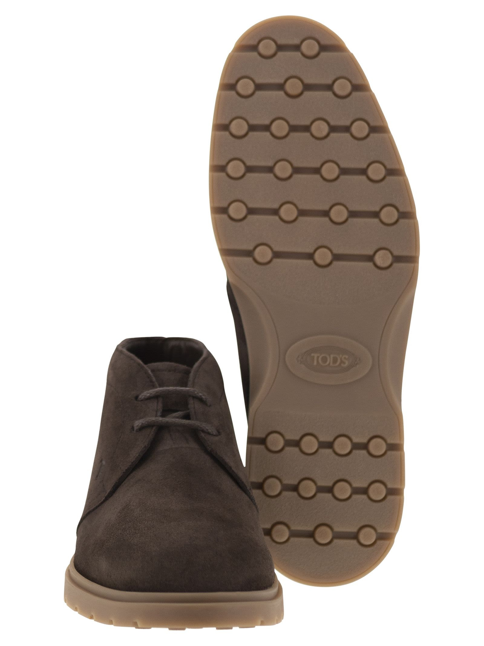 Tod's Men Suede Leather Boots - 5
