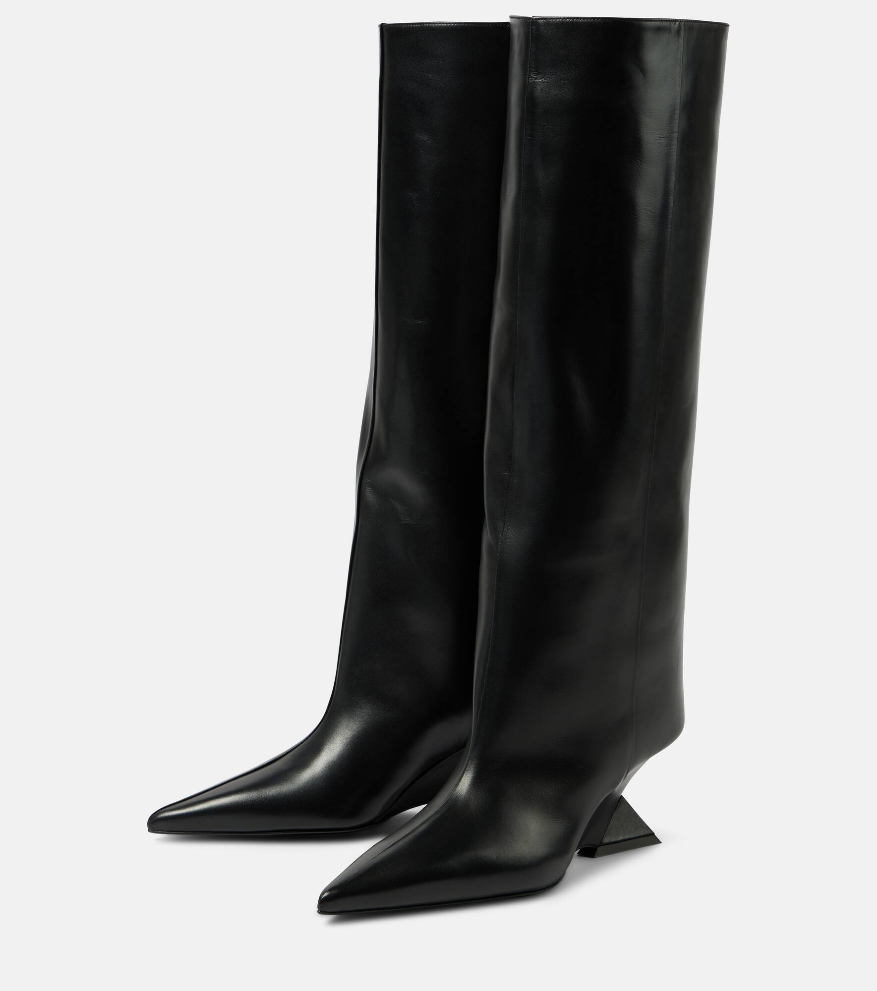 Cheope leather knee-high boots - 5