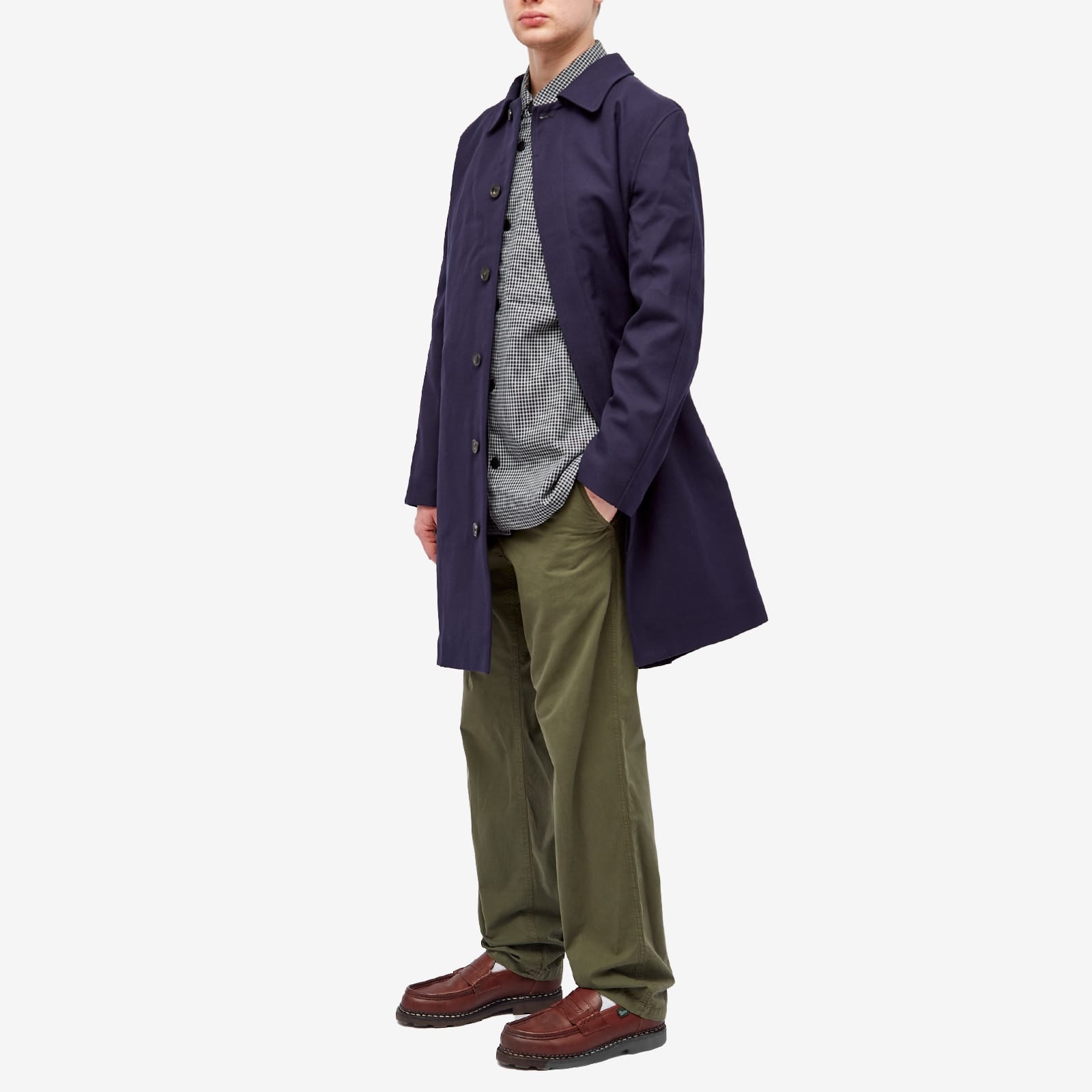 A.P.C. Phil Rallongé raincoat | REVERSIBLE