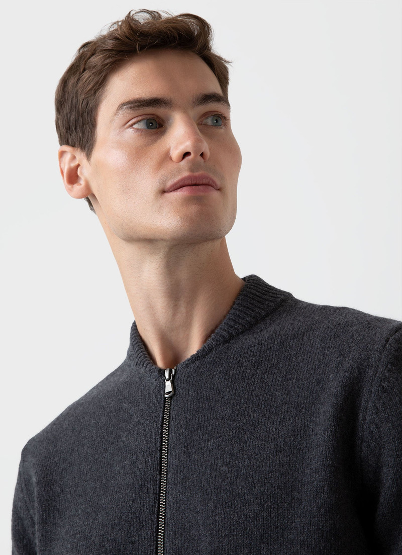 Knit Bomber Jacket 5