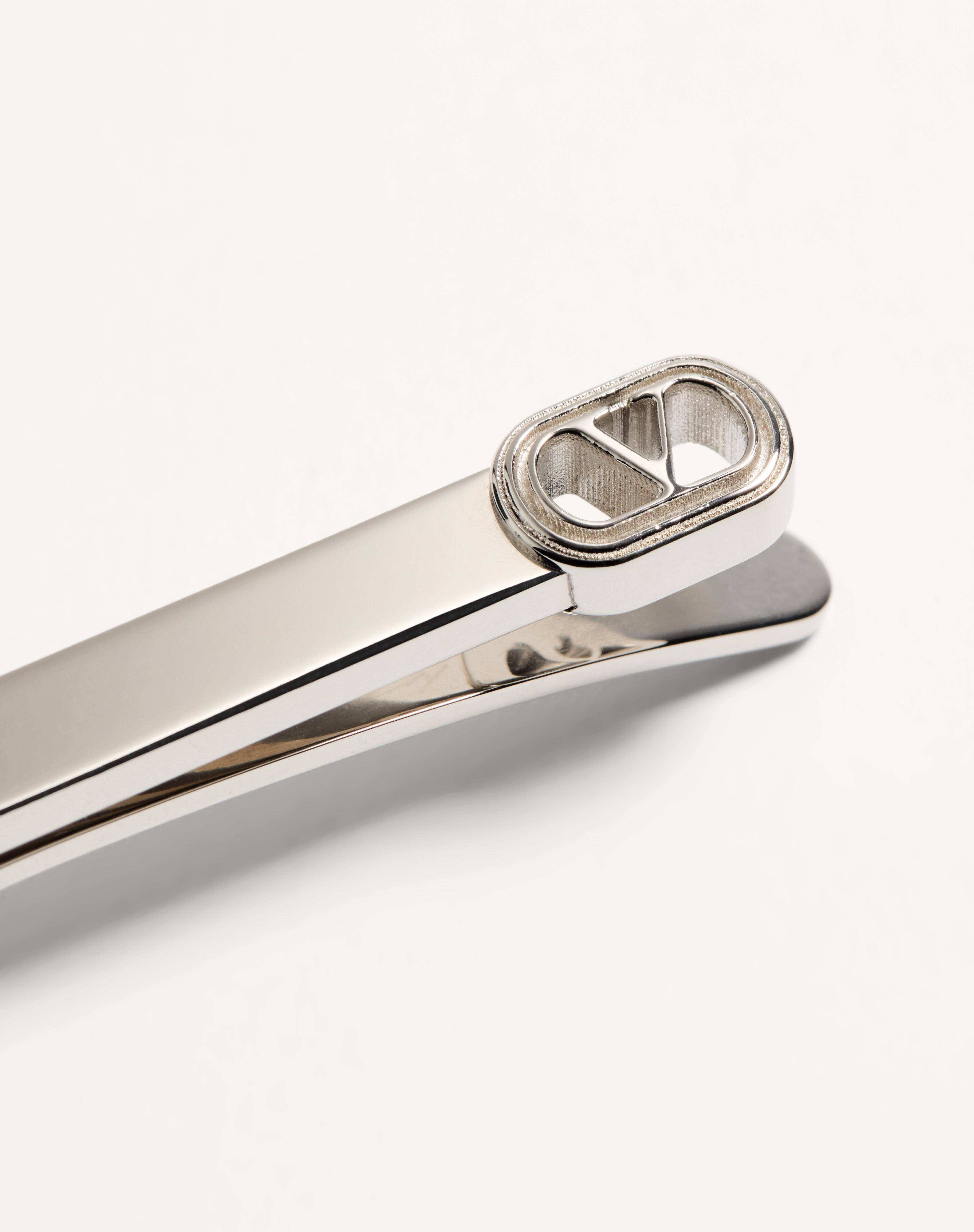 VALENTINO GARAVANI VLOGO SIGNATURE METAL TIE CLIP - 4