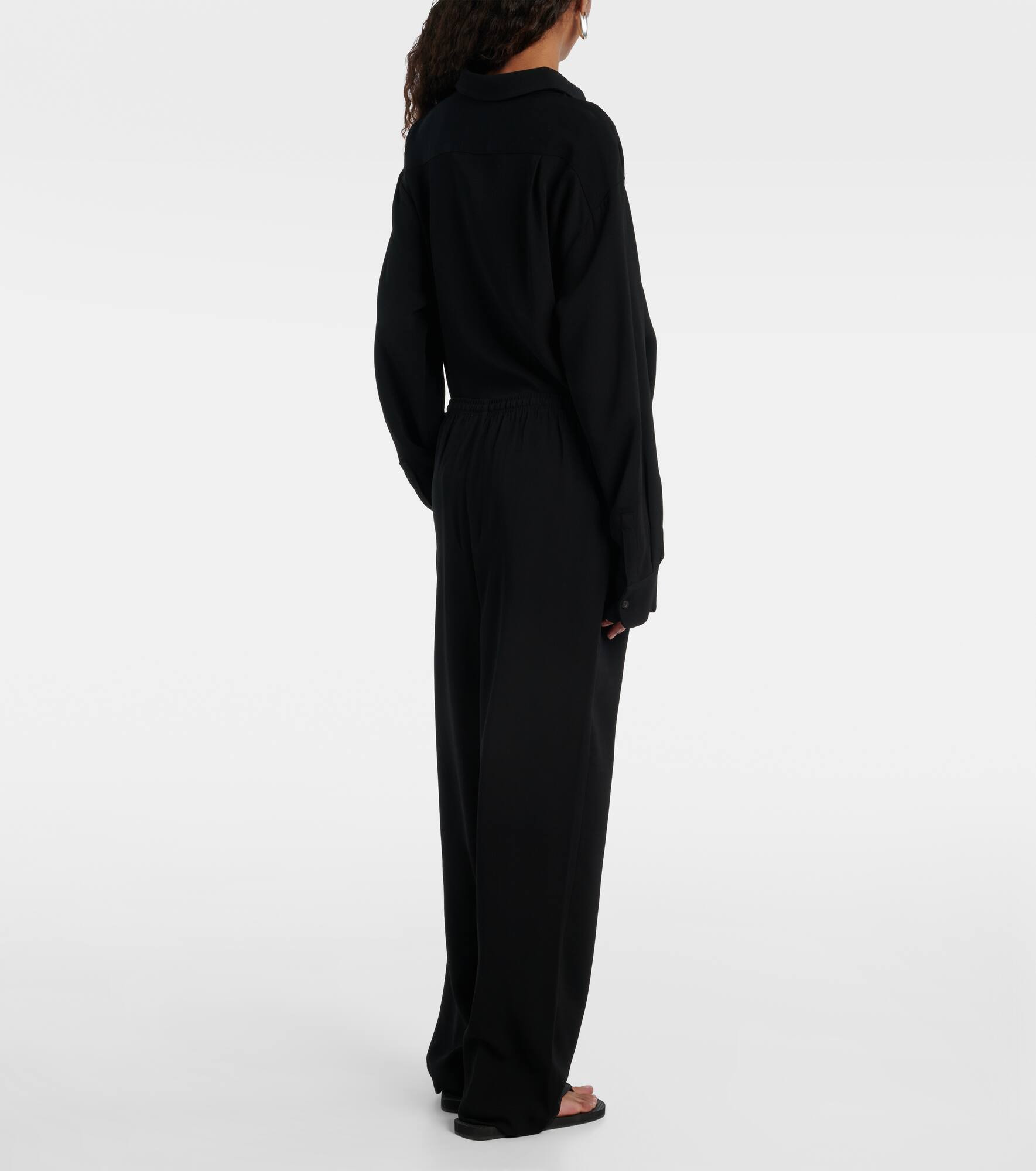 Aurelia high-rise straight pants - 3
