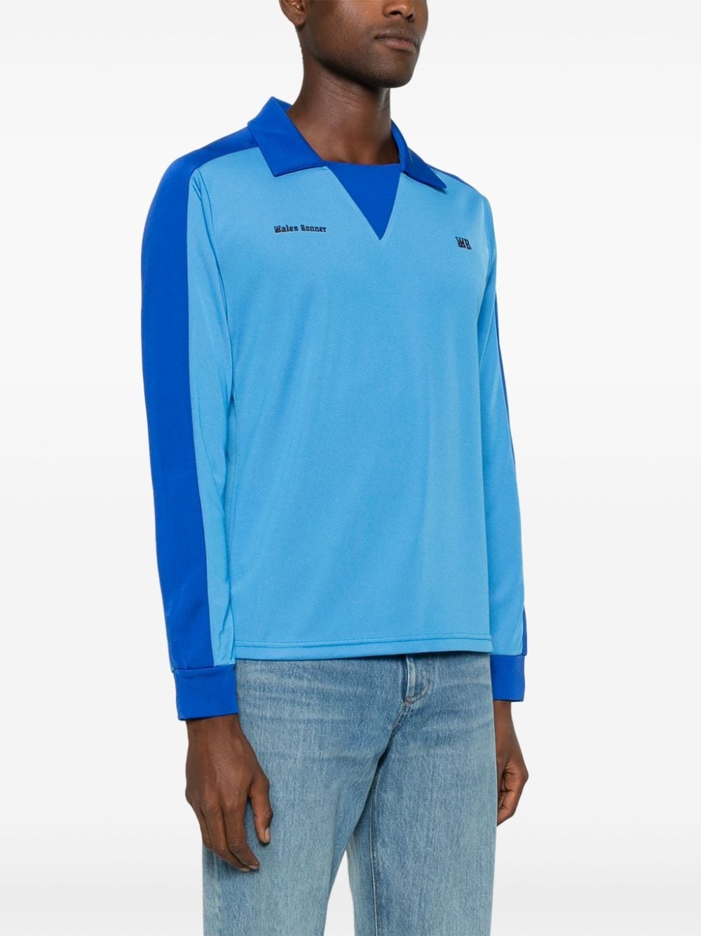 logo-embroidered sweatshirt - 3