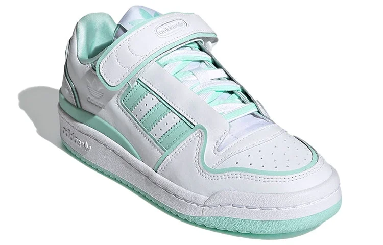 adidas gazelle silver green womens adidas Women's Forum Low Cl Shoes