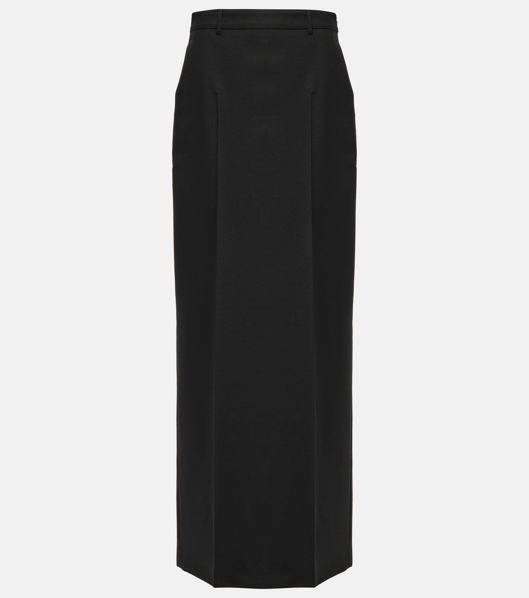 Wool-blend maxi skirt - 1