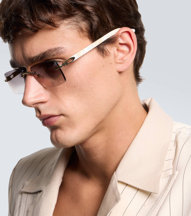 Cartier Signature C De Cartier rectangular sunglasses outlook