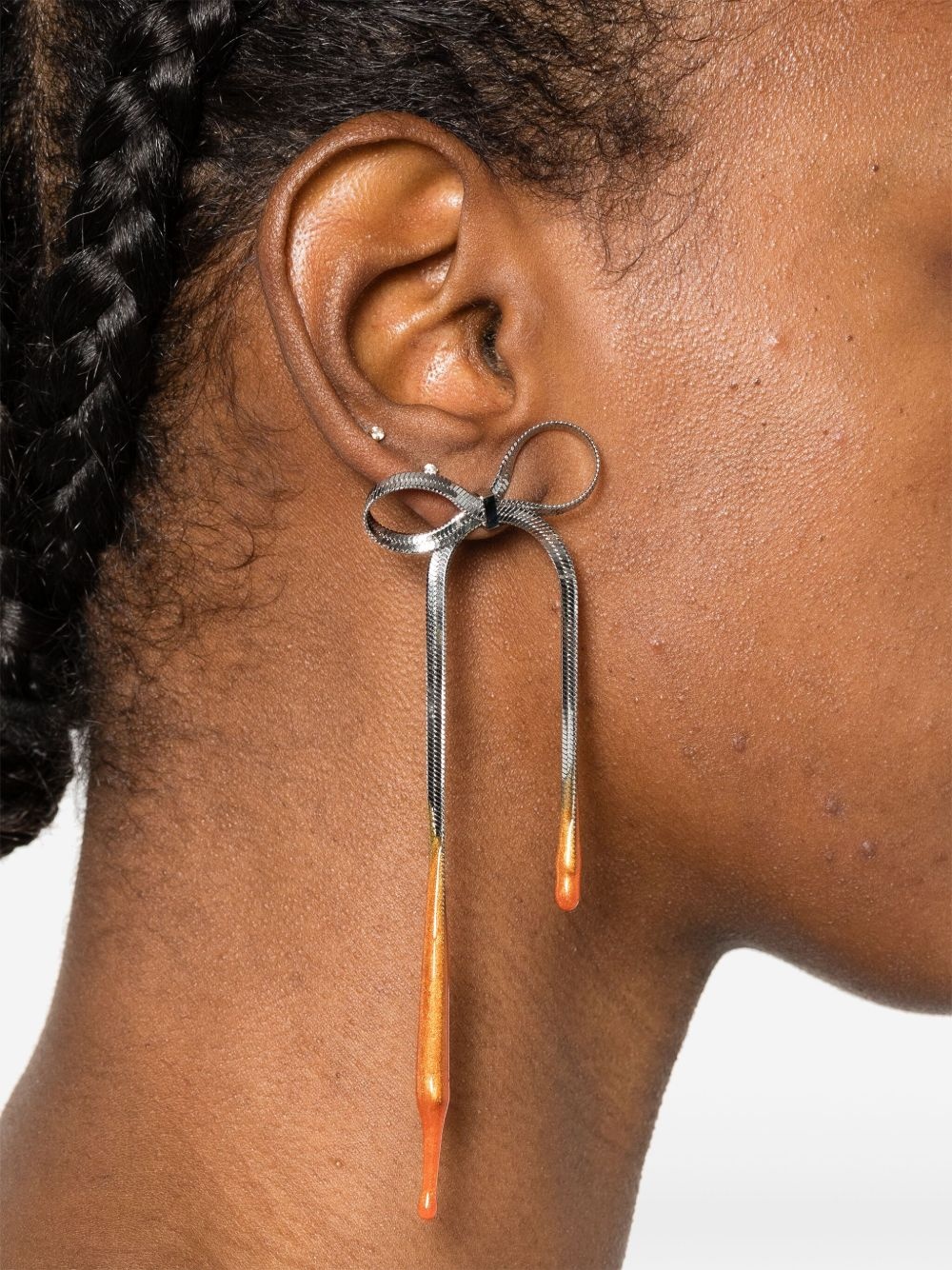 Laced Bow earrings - 2